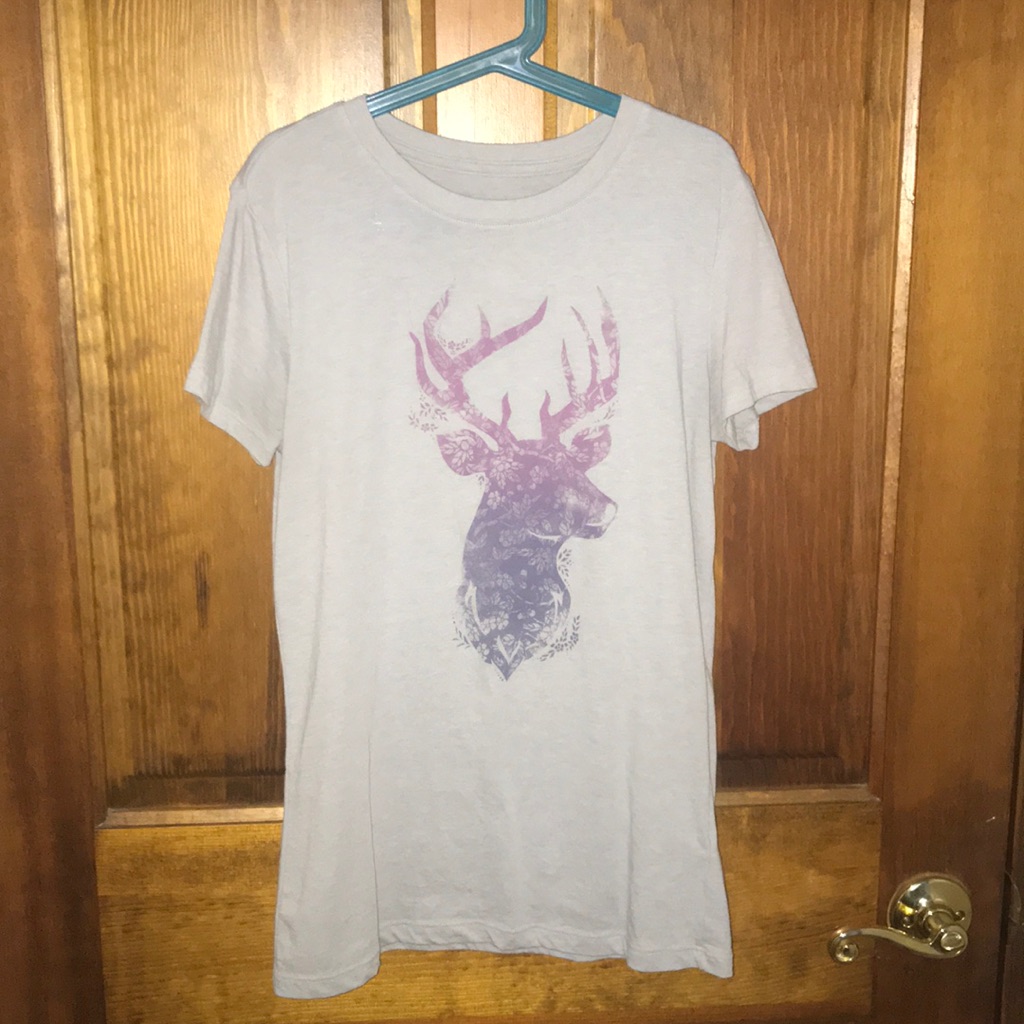 Gray Deer Tee